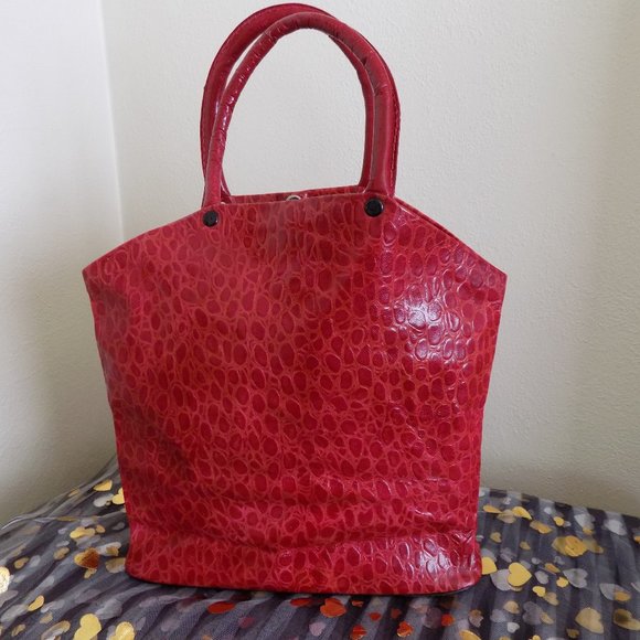 Handbags - Red Leather Purse